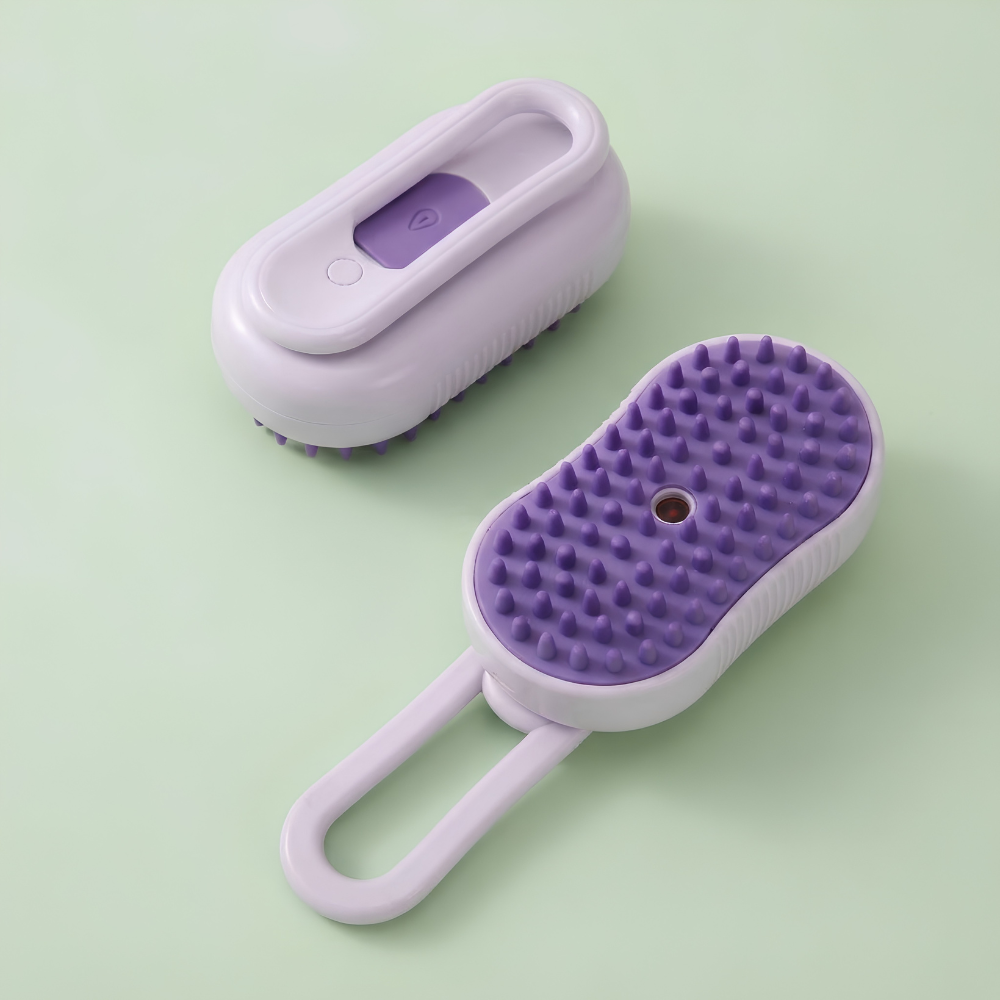 Cepillo de Vapor 3 en 1 para Mascotas