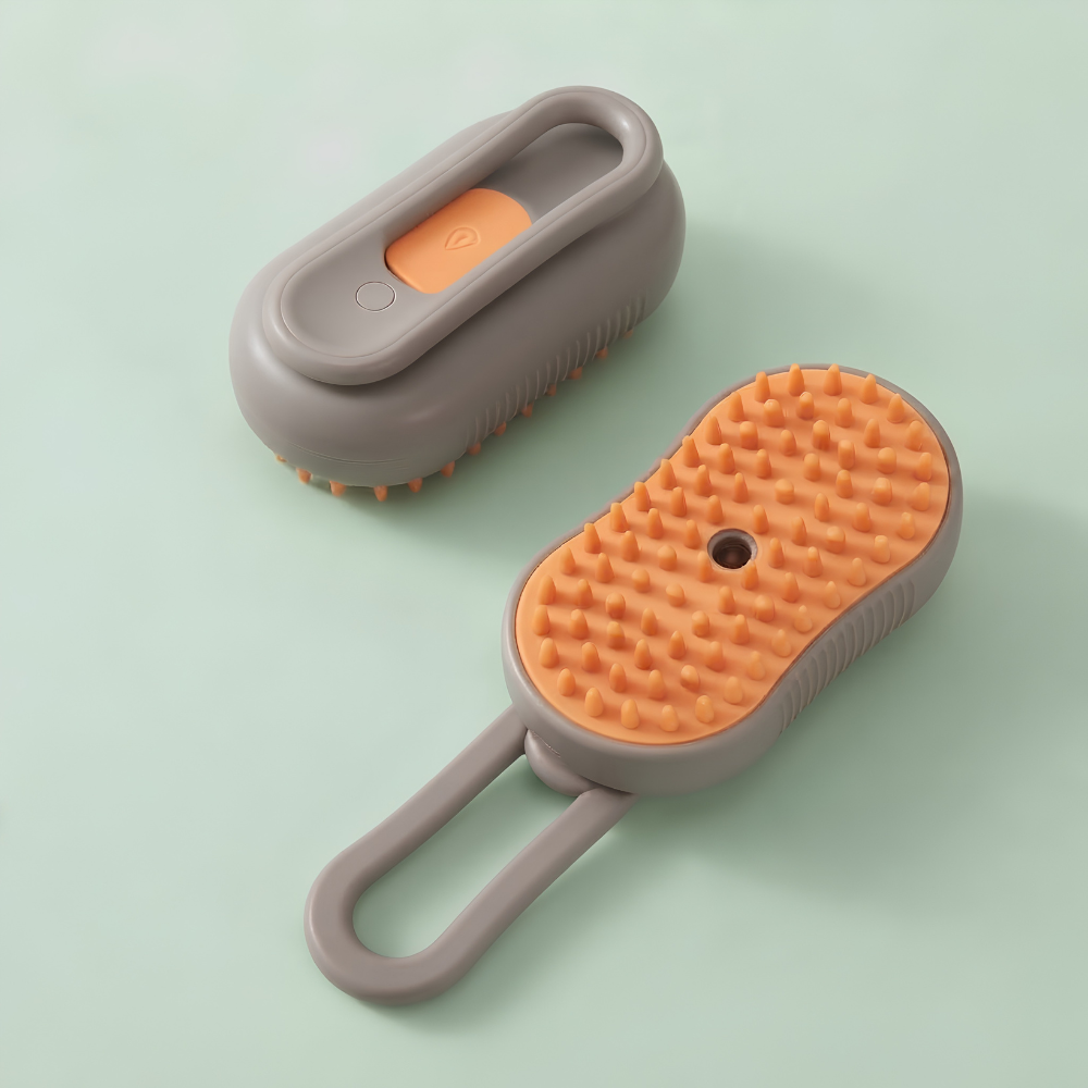 Cepillo de Vapor 3 en 1 para Mascotas