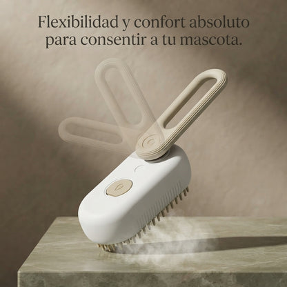 Cepillo de Vapor 3 en 1 para Mascotas